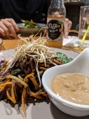 Thai pad at SER Restaurante in Nosara