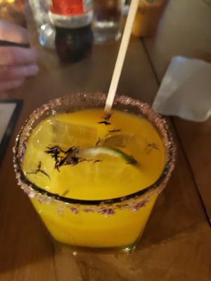 spicy marg at SER Restaurante in Nosara