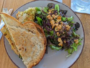 Squash & sage melt at SER Restaurante in Nosara