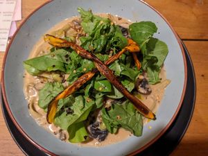 Carbonara at SER Restaurante in Nosara