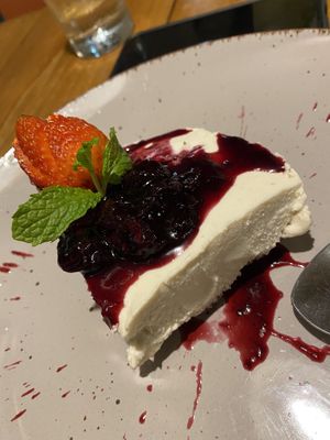 Cheesecake   at SER Restaurante in Nosara