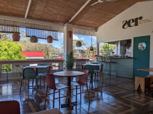 Interior at SER Restaurante in Nosara