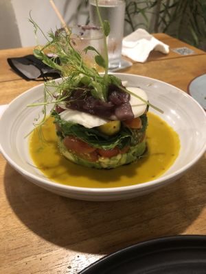 Squash Tower 😍❤️  at SER Restaurante in Nosara