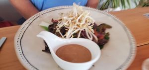 Pad Thai at SER Restaurante in Nosara