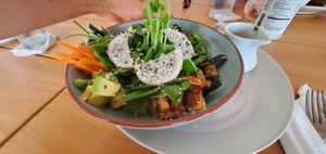 Poke Bowl at SER Restaurante in Nosara