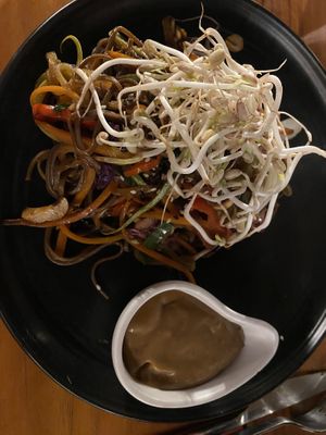 Pad thai  at SER Restaurante in Nosara