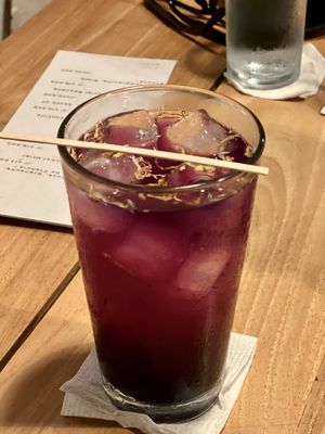 Thai lemonade  at SER Restaurante in Nosara