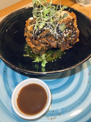 Tempura pockets!  at SER Restaurante in Nosara