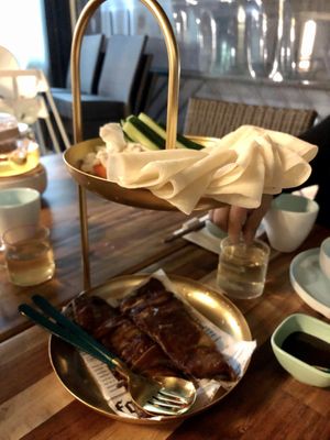 Duck pancake  at Green Sprouts Vegetarian in Neutral Bay