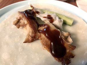 Duck pancake  at Green Sprouts Vegetarian in Neutral Bay