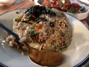 Signature fried rice  at Green Sprouts Vegetarian in Neutral Bay