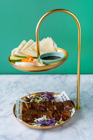 peking duck  at Green Sprouts Vegetarian in Neutral Bay