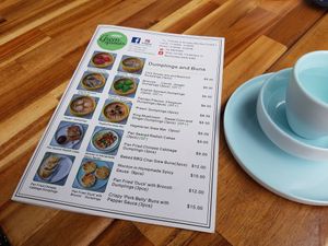 Menu page 1 at Green Sprouts Vegetarian in Neutral Bay