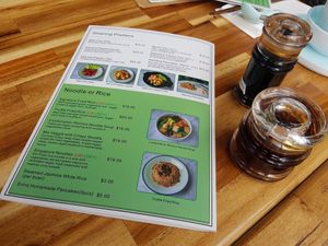 Menu page 4 at Green Sprouts Vegetarian in Neutral Bay