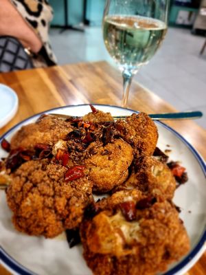 Cauliflower was amazing at Green Sprouts Vegetarian in Neutral Bay