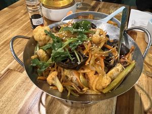 GF version of Mixed Veggie Noodlees  at Green Sprouts Vegetarian in Neutral Bay