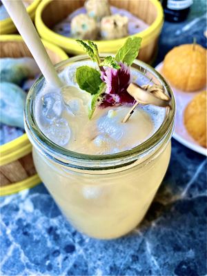 Canton Summer Mocktail  at Green Sprouts Vegetarian in Neutral Bay