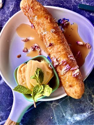 Banana Fritter  at Green Sprouts Vegetarian in Neutral Bay