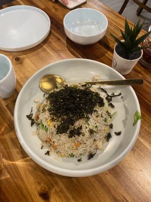 Fried rice  at Green Sprouts Vegetarian in Neutral Bay