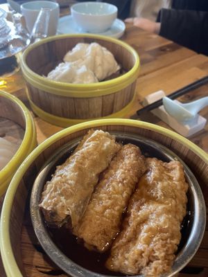 Beancurd rolls 7/10 could be more soy/salt   at Green Sprouts Vegetarian in Neutral Bay