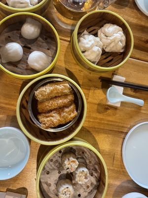 Char siu a must! Pork bbq would loved more filling   at Green Sprouts Vegetarian in Neutral Bay