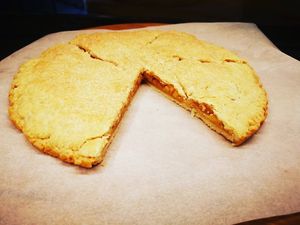 Torta di mele 100% vegan 🍎🍎 at Il Buco Della Cabotina  in Genoa