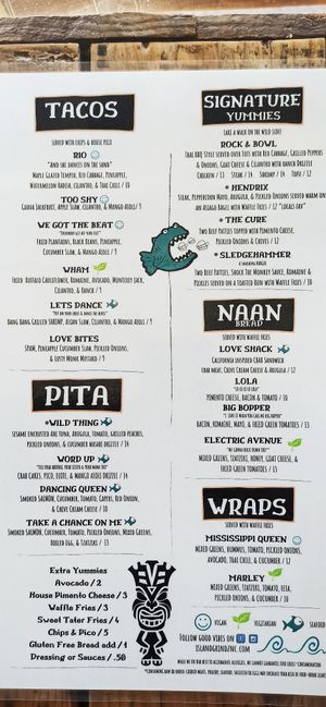 Regular menu back at Cafe Koa & Market in Southport