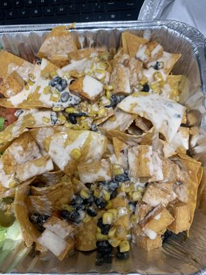 vegan nachos  at Cafe Koa & Market in Southport