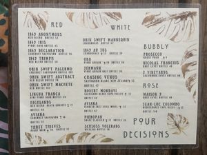 03.2025 - Bar/Drink Menu  at Cafe Koa & Market in Southport