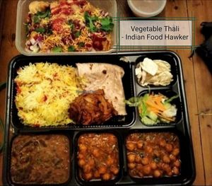 As captioned at Indian Food Hawker in Doncaster