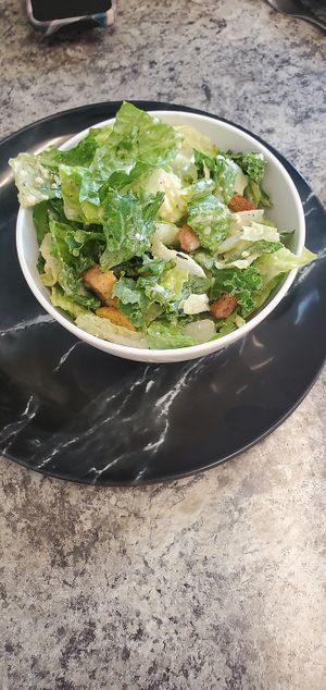 Caeser salad at Make It Vegan in Lakewood