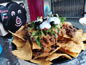 Loaded Nachos at Make It Vegan in Lakewood