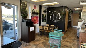 Dining inside and out   at Make It Vegan in Lakewood
