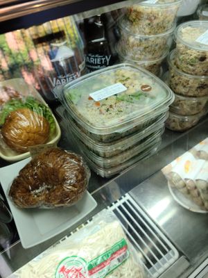 Prepped vegan options! at Willoughby General in Brooklyn