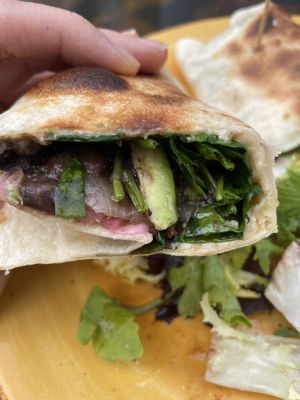 Burrito  at Racó Verd in Ibiza