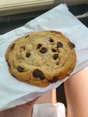 Chocolate chip cookie at Frankly Plant Based Kitchen in Toledo