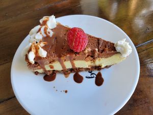 Key lime pie at The Sanibel Sprout in Sanibel