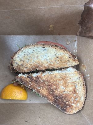 Coconut BLT up top view  at The Sanibel Sprout in Sanibel