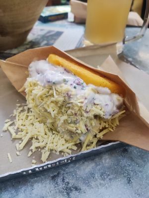 Sausage aperas at El Garaje in Valencia