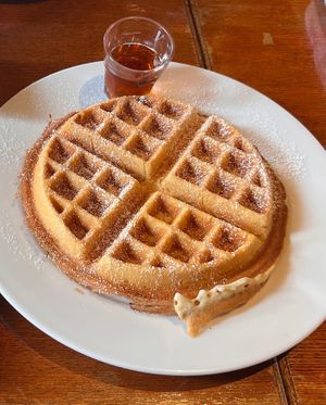 Vegan and Gluten-free Waffle  at Soul Food House in Tokyo