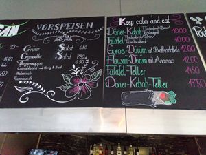 more menu at Casablanca City in Thun