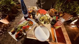   at Pelican Kipos in Santorini