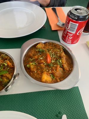 Saag aloo  at Mint Leaf in Benalmadena