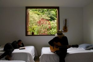 Dorm with 4 beds and private bathroom  at Charco Corazon in Jardin