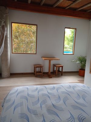 Prívate cabina  at Charco Corazon in Jardin