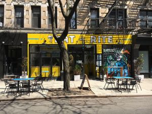 Outside view. at Pop's Eat-Rite in New York City