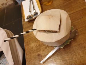 Coconut at Bunja Thai in Bendigo