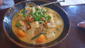 Massaman curry at Bunja Thai in Bendigo
