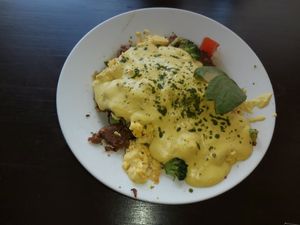 Vegan breakfast bowl at Bunny's Nook Kitchen in Victoria