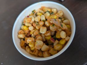 Street Corn salad at Bunny's Nook Kitchen in Victoria